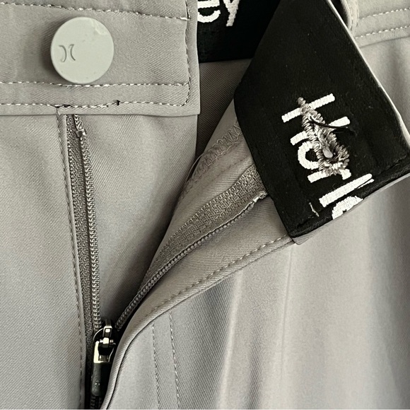 Hurley Men's Hybrid Pant Fit 4 Way Stretch Elastic Waistband Pockets Size 34x32 - Picture 6 of 14